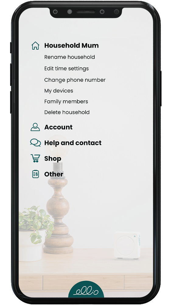 easy to use menu